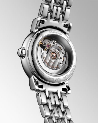  Shop Authentic Longines Presence 25.5mm Automatic Stainless Steel Watch for Women - L4.321.4.12.6 - Luxxuri