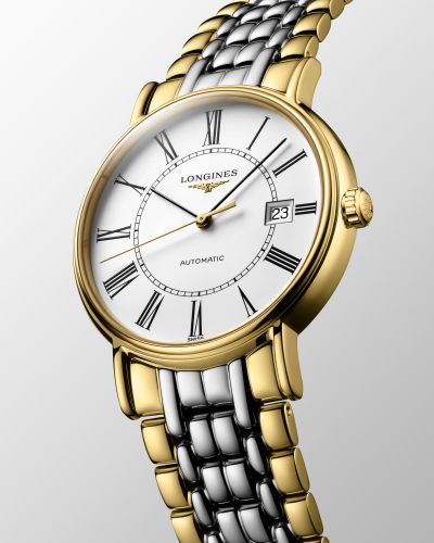  Shop Authentic Longines Presence 38.5mm Automatic Stainless Steel Watch for Men - L4.921.2.11.7 - Luxxuri