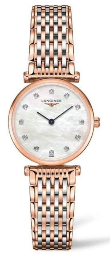  Shop Authentic Longines La Grande Classique De Longines Diamonds Mother of Pearl Dial Two Tone Mesh Bracelet  Watch for Women - L4.209.1.97.7 - Luxxuri