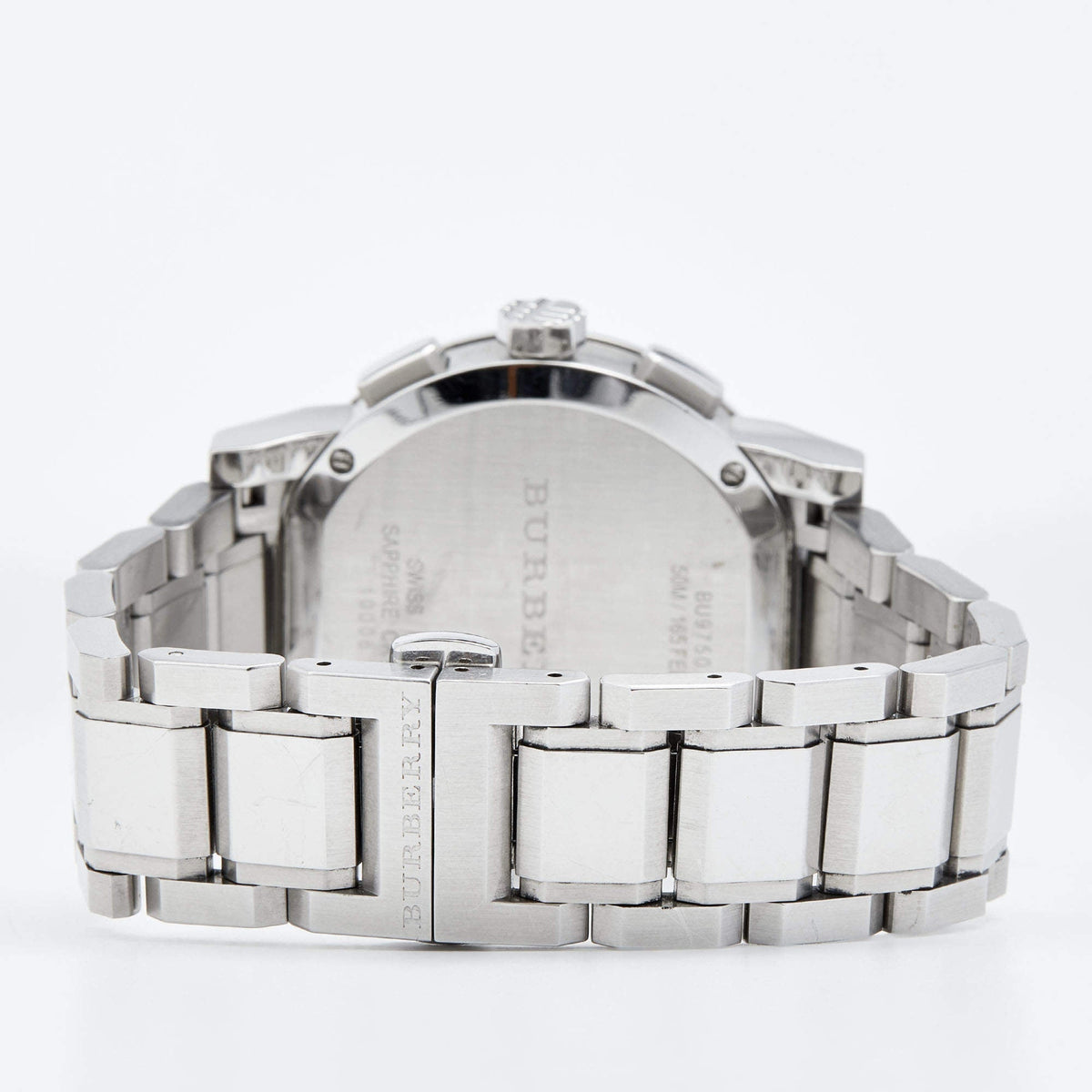  Shop Authentic Burberry The City White Dial Silver Steel Strap Watch for Men - BU9750 - Luxxuri