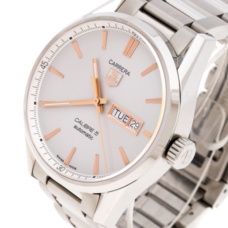  Shop Authentic Tag Heuer Carrera White Dial Watch for Men - WAR201D.BA0723 - Luxxuri