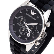  Shop Authentic Emporio Armani Sportivo Black Dial Two Tone Ceramic Bracelet Watch For Men - AR5866 - Luxxuri