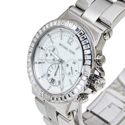  Shop Authentic Michael Kors Dylan Glitz Chronograph White Dial Silver Steel Strap Watch For Women - MK5411 - Luxxuri