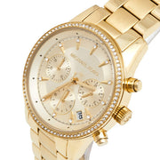  Shop Authentic Michael Kors Ritz Gold Dial Gold Steel Strap Watch for Women - MK6356 - Luxxuri