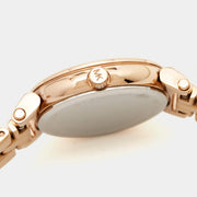  Shop Authentic Michael Kors Charley Three-Hand Analog Rose Gold Dial Rose Gold Steel Strap Watch for Women - MK4400 - Luxxuri