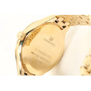  Shop Authentic Swarovski Lovely Crystals White Dial Gold Steel Strap Watch for Women - 5242895 - Luxxuri