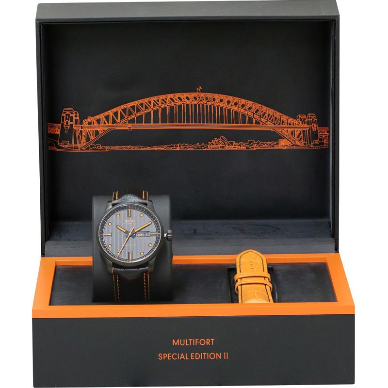  Shop Authentic Mido Multifort Automatic Special Edition Black Dial Black Leather Strap Watch For Men - M005.430.36.051.80 - Luxxuri