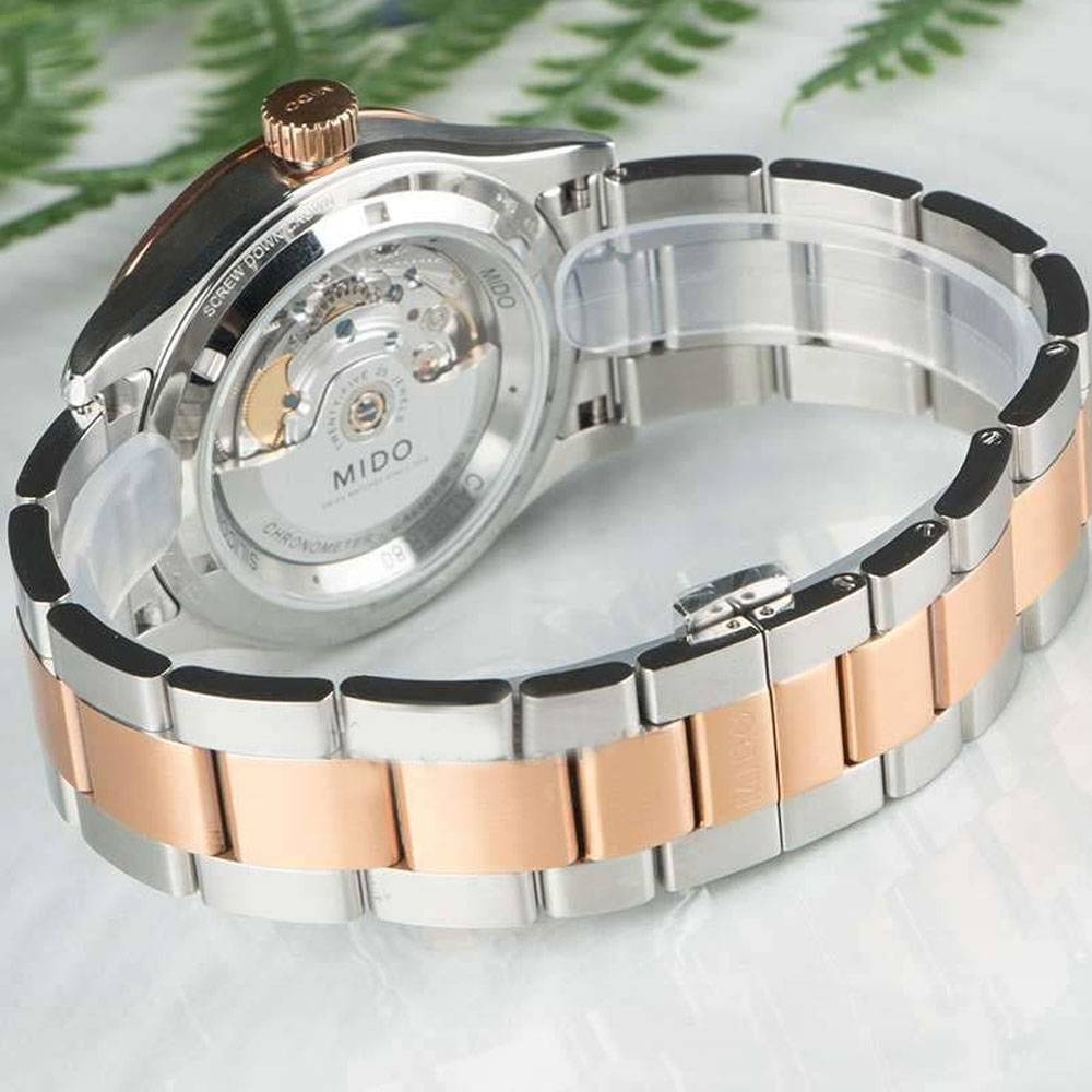  Shop Authentic Mido Multifort Automatic Silver Dial Two Tone Steel Strap Watch For Men - M005.430.22.031.80 - Luxxuri