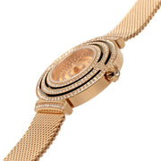  Shop Authentic Guess Dream Crystals Rose Gold Dial Rose Gold Mesh Bracelet Watch For Women - GW0550L3 - Luxxuri