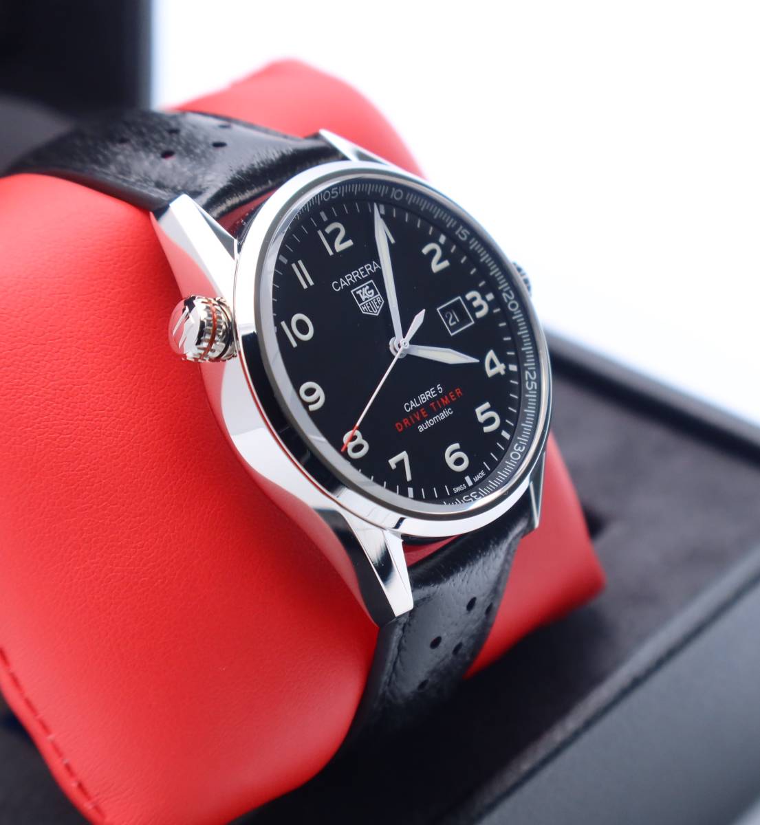  Shop Authentic Tag Heuer Carrera Black Dial Watch for Men - WAR2A10.FC6337 - Luxxuri