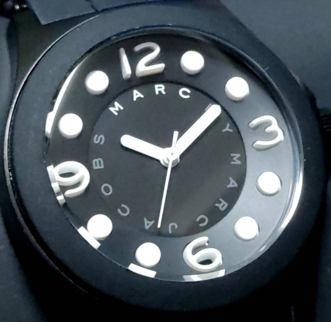  Shop Authentic Marc Jacobs Pelly Black Dial Black Silicone Strap Watch for Women - MBM2528 - Luxxuri