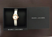  Shop Authentic Marc Jacobs Blade White Dial White Leather Strap Watch for Women - MBM1344 - Luxxuri