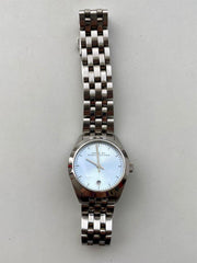  Shop Authentic Marc Jacobs Peeker Blue Dial Silver Steel Strap Watch for Women - MBM3376 - Luxxuri