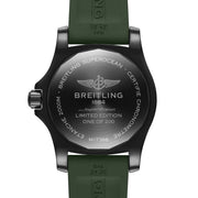  Shop Authentic Breitling Superocean Automatic 46 Green Dial Green Rubber Strap Watch for Men - M173681A1L1S1 - Luxxuri