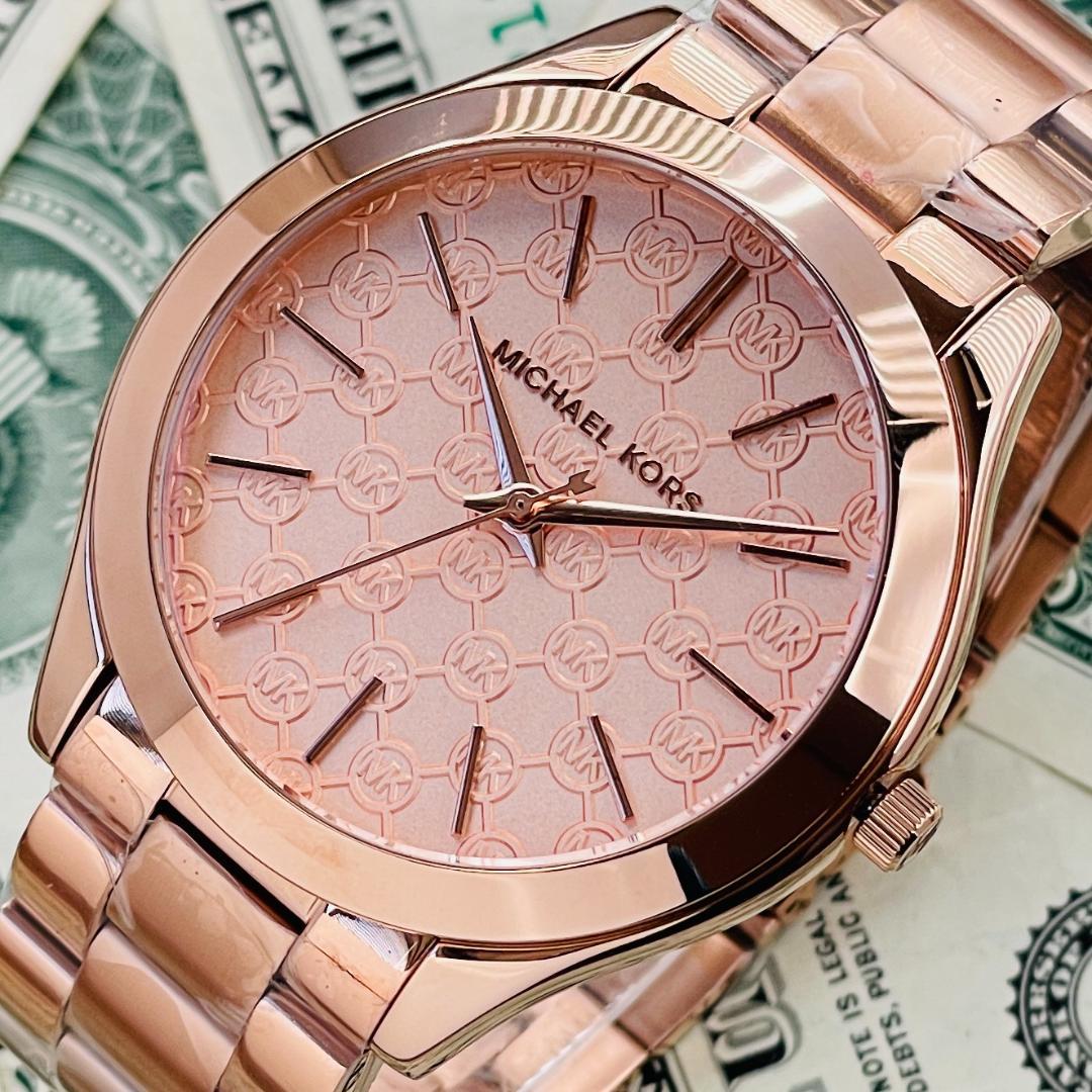  Shop Authentic Michael Kors Runway Rose Gold Dial Rose Gold Steel Strap Watch for Women - MK3336 - Luxxuri
