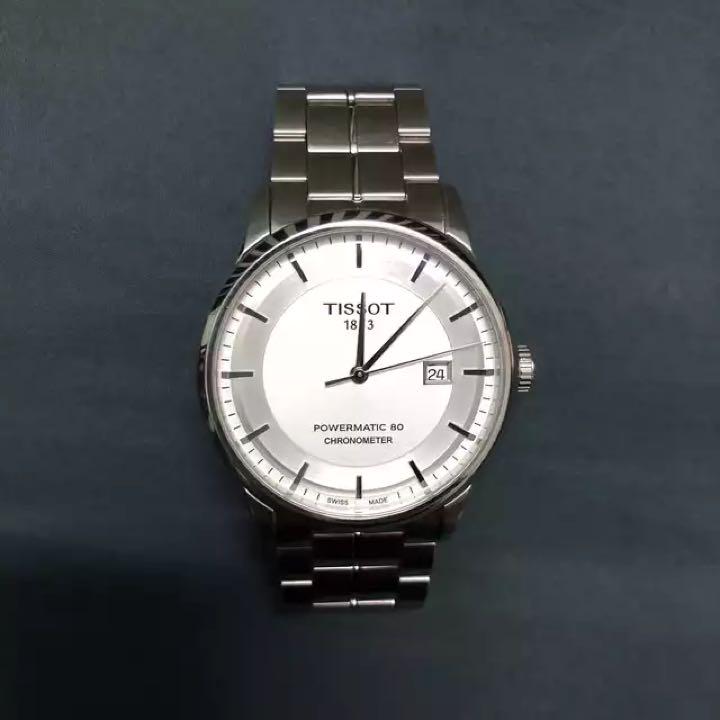  Shop Authentic Tissot Luxury Powermatic 80 Silver Dial Silver Steel Strap Watch For Men - T086.408.11.031.00 - Luxxuri