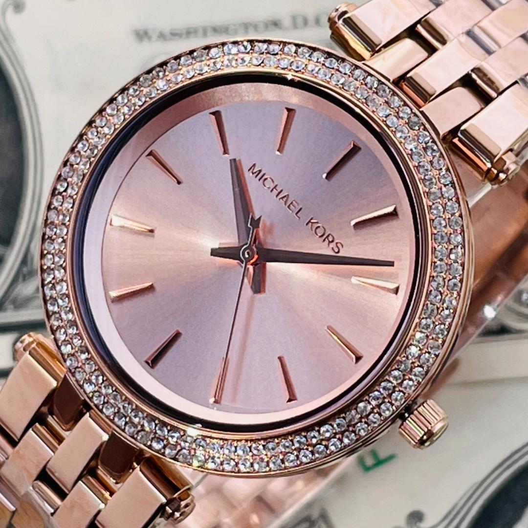  Shop Authentic Michael Kors Darci Rose Gold Dial Rose Gold Steel Strap Watch for Women - MK3431 - Luxxuri