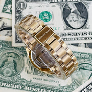  Shop Authentic Michael Kors Everest Chronograph Gold Dial Gold Steel Strap Watch for Women - MK5871 - Luxxuri