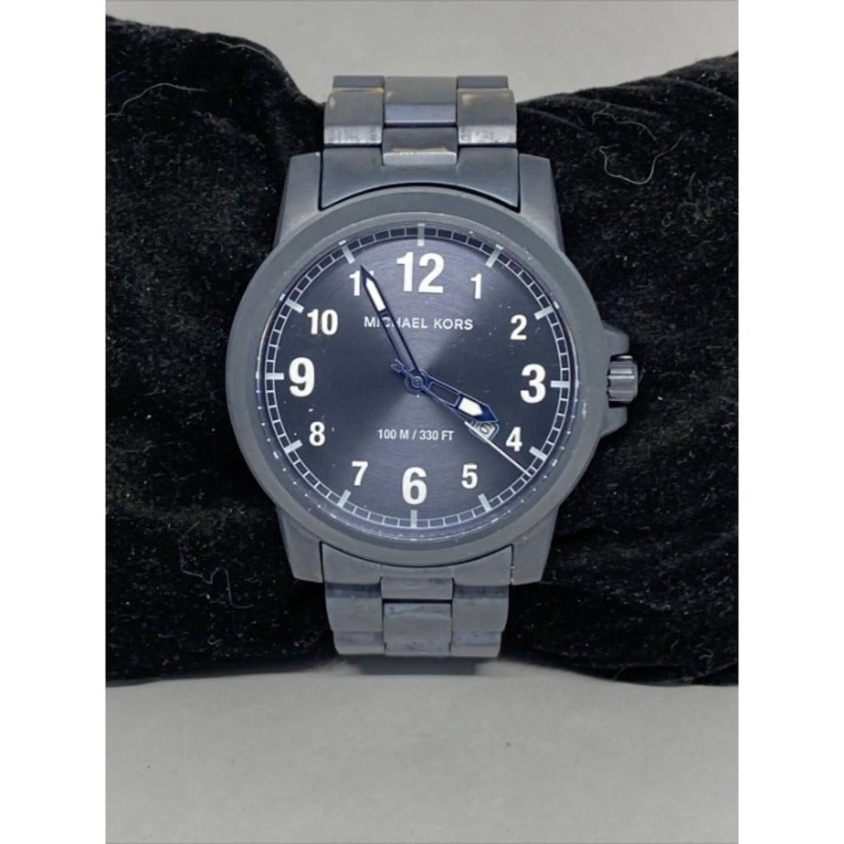  Shop Authentic Michael Kors Paxton Quartz Blue Dial Blue Steel Strap Watch For Men - MK8533 - Luxxuri