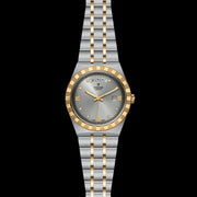  Shop Authentic Tudor Royal Diamonds Automatic Grey Dial Two Tone Steel Strap Watch for Men - M28603-0002 - Luxxuri