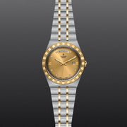  Shop Authentic Tudor Royal Automatic Diamonds Gold Dial Two Tone Steel Strap Watch for Men - M28603-0006 - Luxxuri