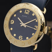 Shop Authentic Marc Jacobs Blade Blue Dial Blue Leather Strap Watch for Women - MBM1224 - Luxxuri