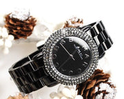  Shop Authentic Marc Jacobs Marci Black Dial Black Steel Dial Strap Watch for Women - MBM3193 - Luxxuri
