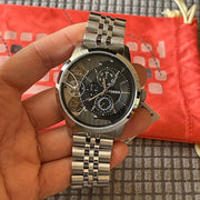  Shop Authentic Fossil Townsman Multifunction Black Dial Silver Steel Strap Watch for Men - ME1135 - Luxxuri