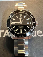  Shop Authentic Tag Heuer Aquaracer Black Dial Watch for Men - WAY111A.BA0928 - Luxxuri