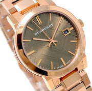 Shop Authentic Burberry The City Light Brown Dial Rose Gold Steel Strap Watch for Women - BU9005 - Luxxuri