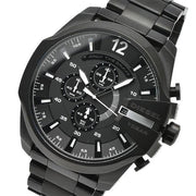  Shop Authentic Diesel Mega Chief Chronograph Black Steel Strap Watch For Men - DZ4283 - Luxxuri