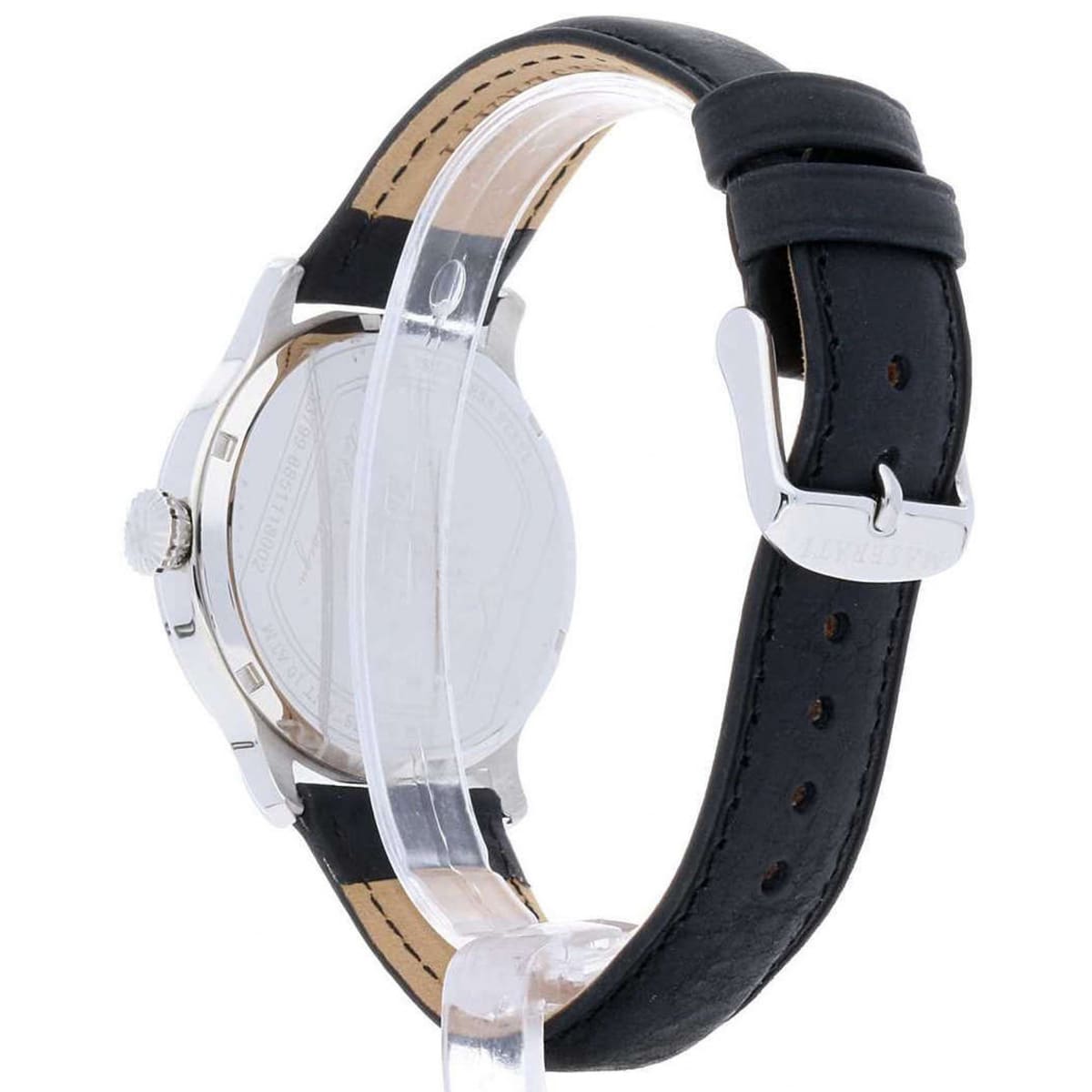  Shop Authentic Maserati Epoca White Dial Black Leather Strap Watch For Men - R8851118002 - Luxxuri