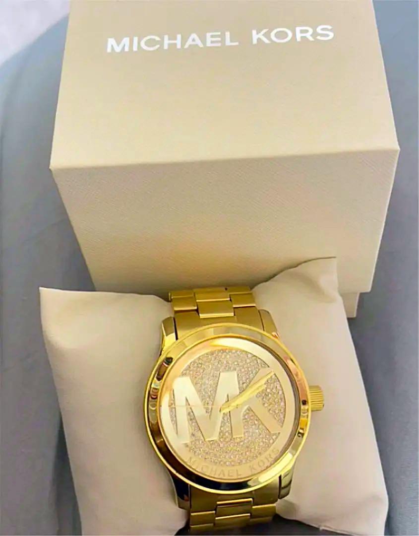  Shop Authentic Michael Kors Runway Gold Dial Gold Steel Strap Watch for Women - MK5706 - Luxxuri
