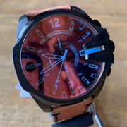  Shop Authentic Diesel Mega Chief Chronograph Copper Dial Brown Leather Strap Watch For Men - DZ4476 - Luxxuri