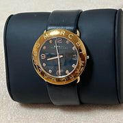  Shop Authentic Marc Jacobs Blade Blue Dial Blue Leather Strap Watch for Women - MBM1224 - Luxxuri