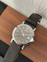  Shop Authentic Burberry Smoked Brown Dial Brown Leather Strap Watch for Women - BU1775 - Luxxuri