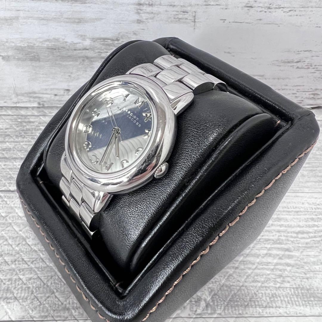  Shop Authentic Marc Jacobs Marci Silver Dial Silver Steel Strap Watch for Women - MBM3097 - Luxxuri