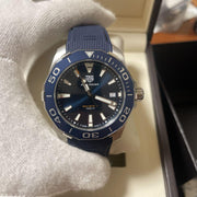  Shop Authentic Tag Heuer Aquaracer Blue Dial Blue Rubber Strap Watch for Men - WAY111C.FT6155 - Luxxuri
