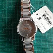 Shop Authentic Calvin Klein City Grey Dial Silver Steel Strap Watch for Women - K2G23144 - Luxxuri
