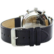  Shop Authentic Tommy Hilfiger Legend Chronograph Black Dial Black Leather Strap Watch For Men - 1710565 - Luxxuri