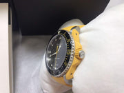  Shop Authentic Gucci Dive Black Dial Yellow Rubber Strap Watch For Men - YA136319 - Luxxuri