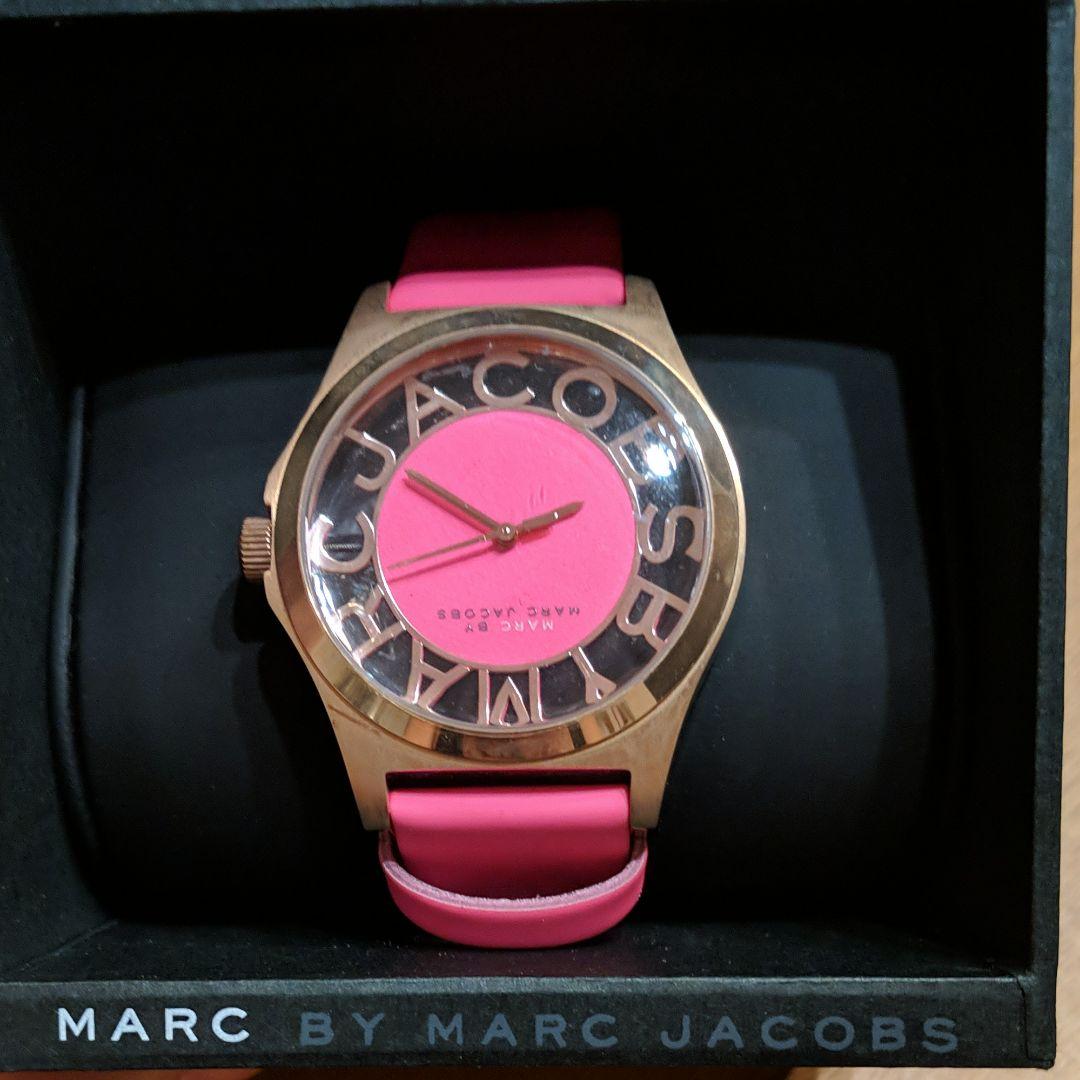  Shop Authentic Marc Jacobs Henry Skeleton Pink Dial Pink Leather Strap Watch for Women - MBM1243 - Luxxuri