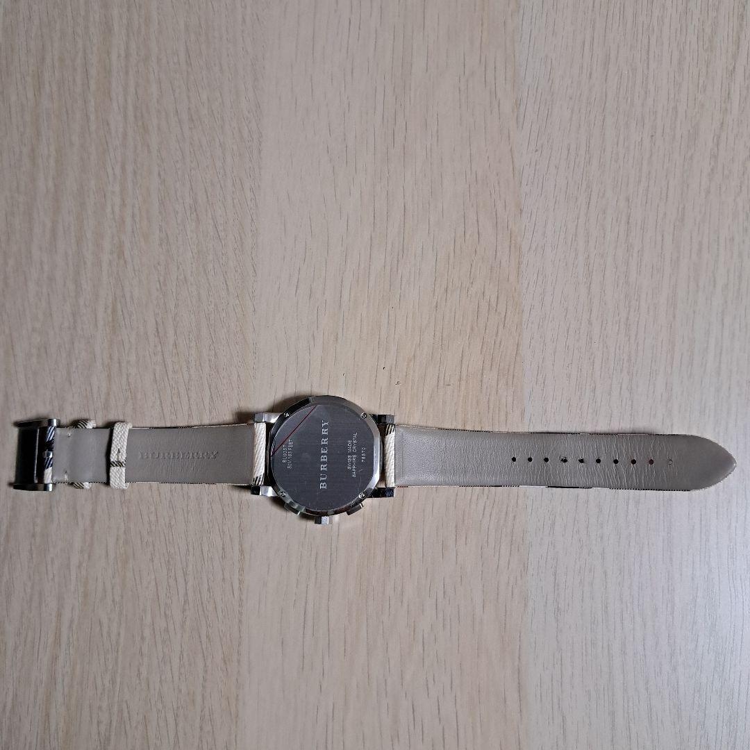  Shop Authentic Burberry The City Nova White Dial Checked Brown Leather Strap Watch for Men - BU9357 - Luxxuri
