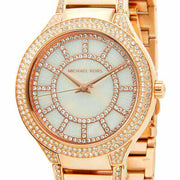  Shop Authentic Michael Kors Kerry Mother of Pearl Dial Rose Gold Steel Strap Watch for Women - MK3313 - Luxxuri