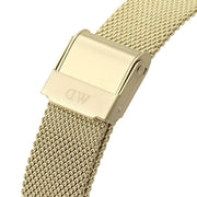  Shop Authentic Daniel Wellington Classic Petite White Dial Gold Mesh Bracelet Watch For Women - DW00100348 - Luxxuri