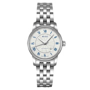  Shop Authentic Mido Baroncelli III Automatic Silver Dial Silver Steel Strap Watch For Women - M7600.4.21.1 - Luxxuri