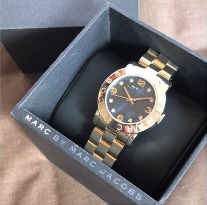  Shop Authentic Marc Jacobs Amy Grey Dial Two Tone Steel Strap Watch for Women - MBM8597 - Luxxuri