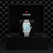Tudor Black Bay 54 Blue Dial Silver Steel Strap Watch for Men - M79000-0001