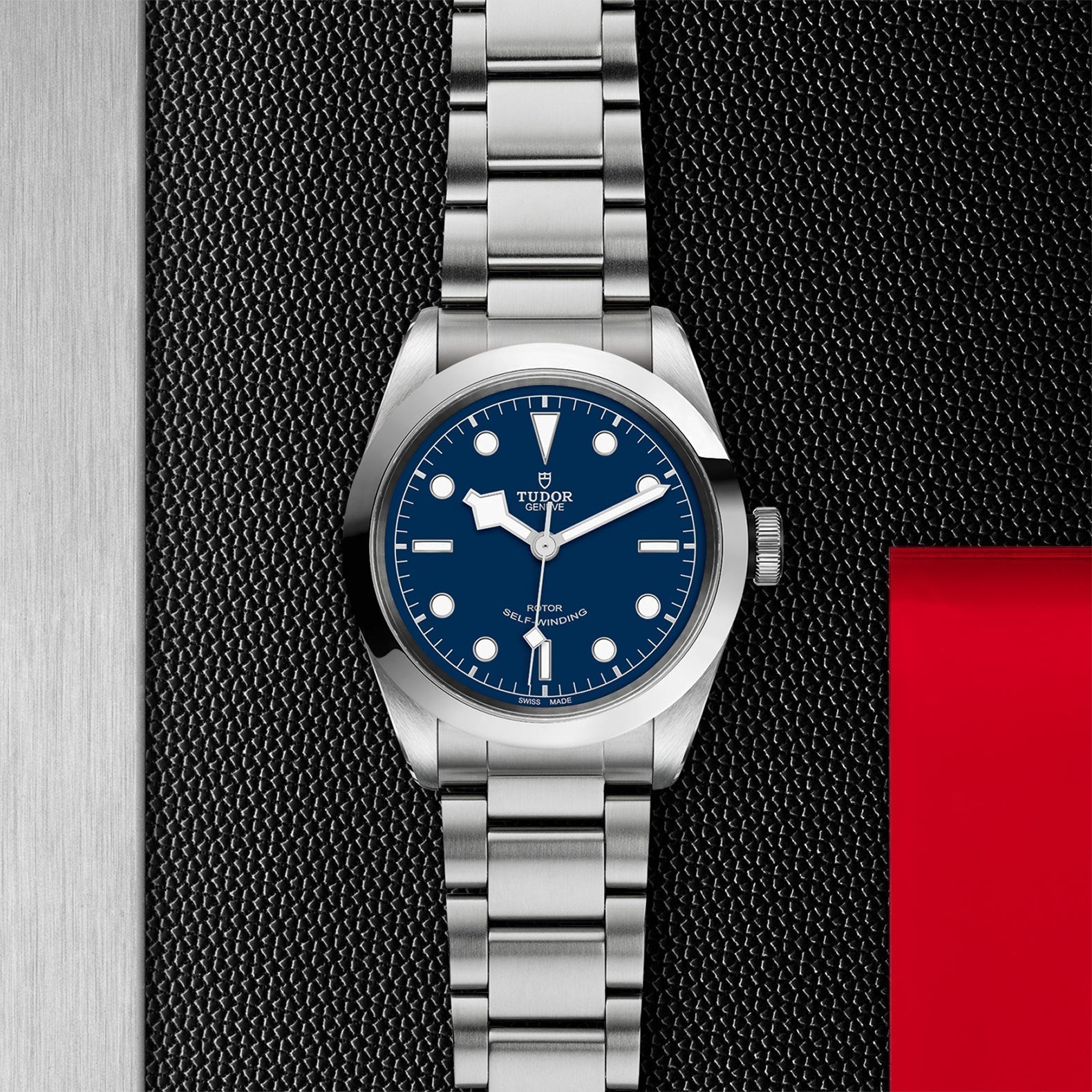  Shop Authentic Tudor Black Bay Automatic Blue Dial Silver Steel Strap Watch for Men - M79540-0004 - Luxxuri