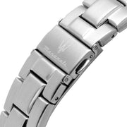  Shop Authentic Maserati Successo Chronograph Green Dial Silver Steel Strap Watch For Men - R8873621017 - Luxxuri